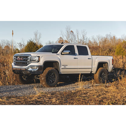 ROUGH COUNTRY 7 Inch Stamped Steel LCA Lift Kit | Forged UCA | Bracket | Vertex/V2 Shks | Chevy/GMC 1500 (16-18) | 11657
