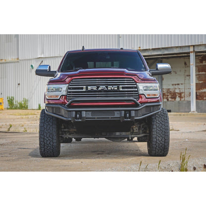 ROUGH COUNTRY RCS51212 51212 Front Bumper Tubular Ram 2500/3500 2019-26