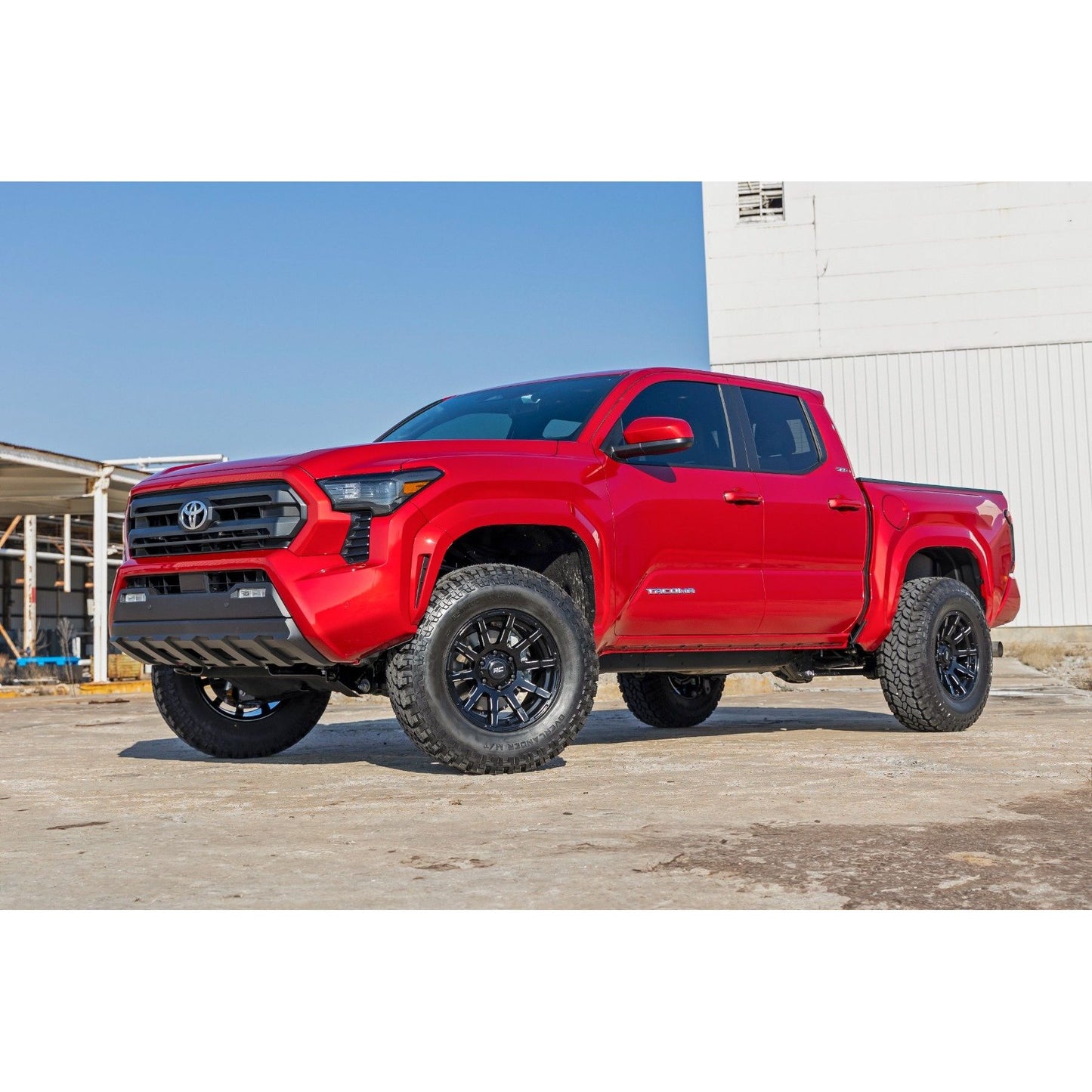 ROUGH COUNTRY M1R Reservoir Leveling Struts | Adjustable Height | Front | Toyota Tacoma (24-25) | 684177