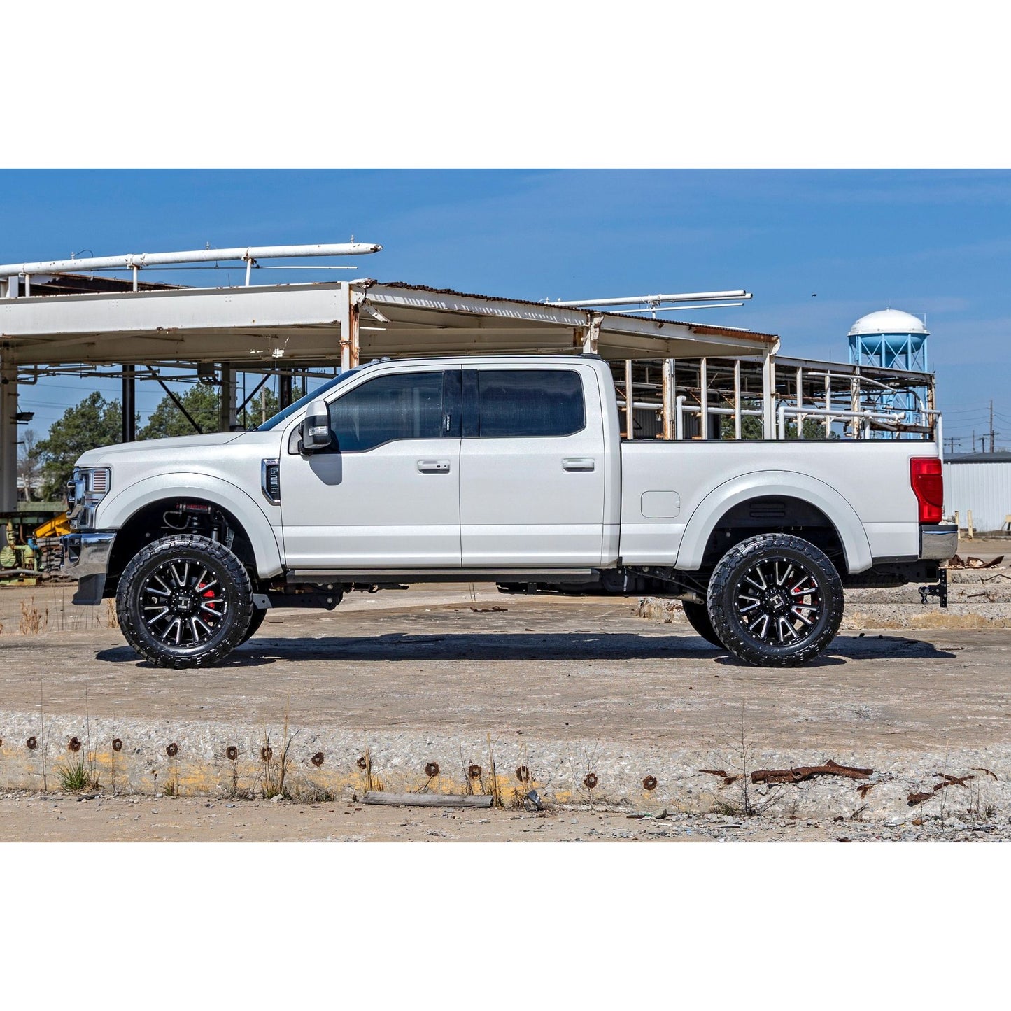 ROUGH COUNTRY Fender Flares | Sport | PQ Race Red | Ford F-250/F-350 Super Duty (17-22) | S-F21112-PQ
