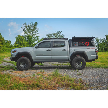 ROUGH COUNTRY | Bed Cap Molle Panel Side Storage Bin  Drivers Side  Toyota Tacoma (16-23) | 734064