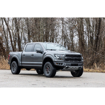 ROUGH COUNTRY Caliper Covers | Front and Rear | Red | Elec Brakes | Ford Expedition/F-150/Raptor  | 71122A