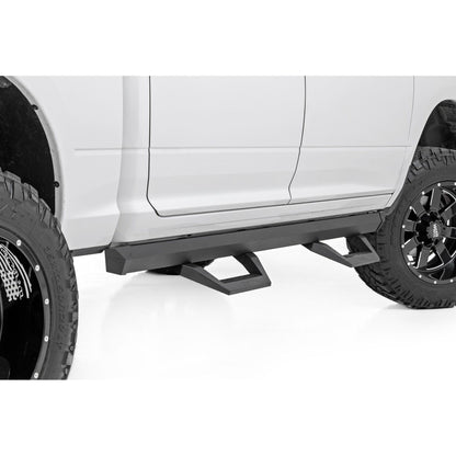 ROUGH COUNTRY SRX2 Adj Aluminum Step | Crew Cab | Ram 1500/2500/3500 2WD/4WD (2010-2018 & Classic) | 31011A