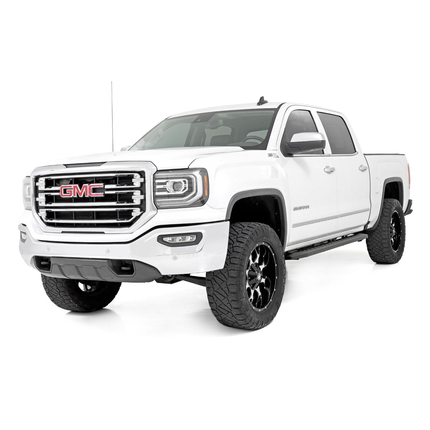 ROUGH COUNTRY RPT2 Running Boards | Crew Cab | Chevy/GMC 1500/2500HD/3500HD (07-18 & Classic) | 44001