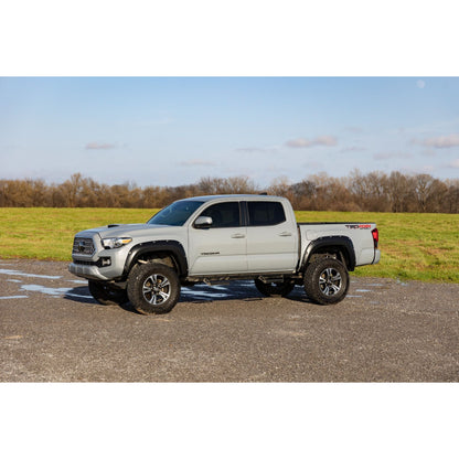 ROUGH COUNTRY Pocket Fender Flares | 8W2 Cavalry Blue | Toyota Tacoma 2WD/4WD (2016-2023) | F-T11621A-8W2