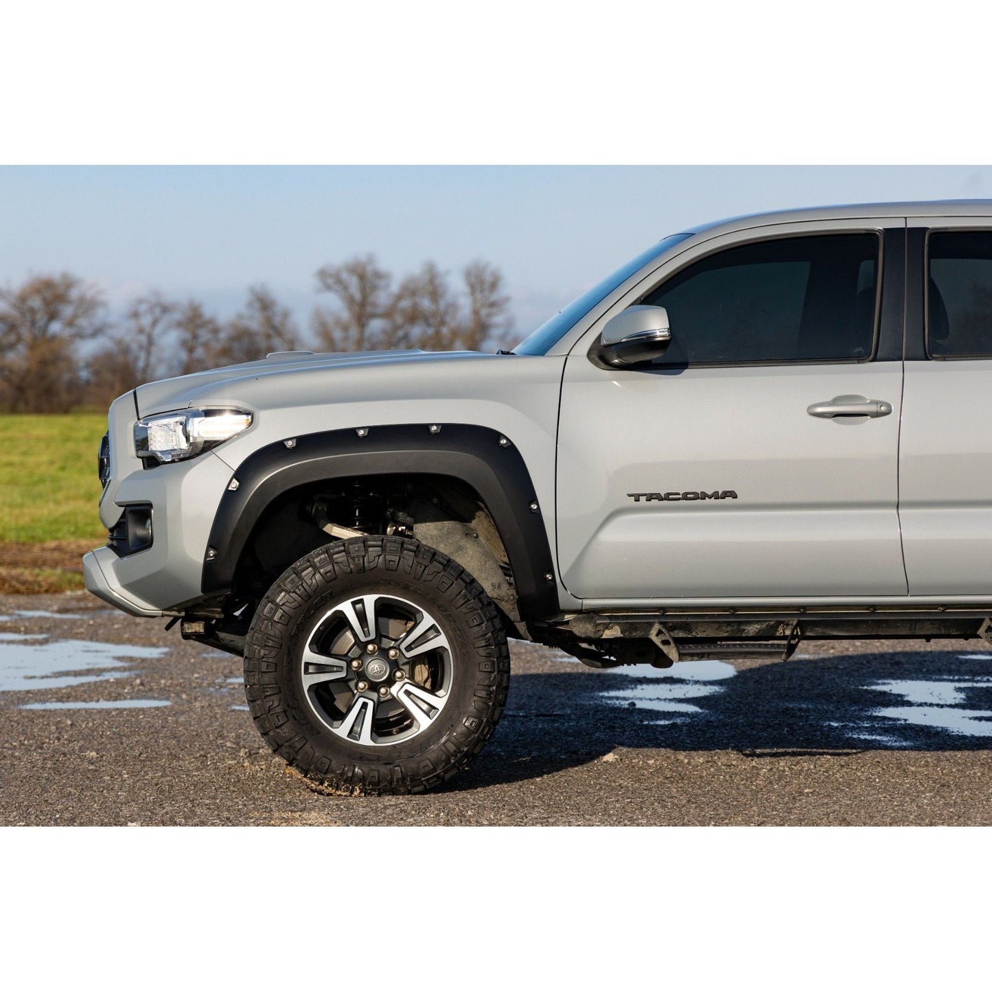 ROUGH COUNTRY Pocket Fender Flares | Toyota Tacoma 2WD/4WD (2016-2023) | F-T11621A