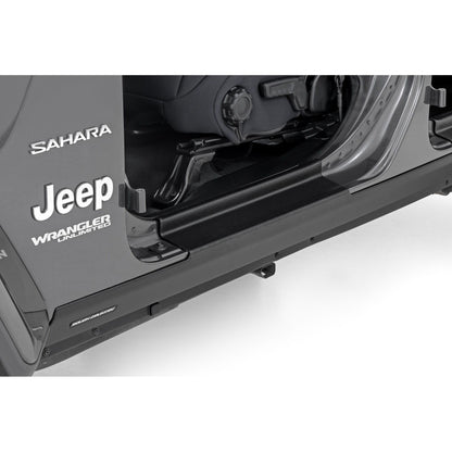 ROUGH COUNTRY Trail Cladding | Rocker Sill Plates | Jeep Wrangler Unlimited 4WD (2018-2025) | TC13024