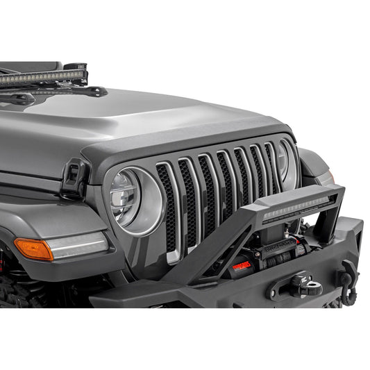 ROUGH COUNTRY Trail Cladding | Hood Protector | Jeep Wrangler JL/Wrangler Unlimited (18-25) | TC105202