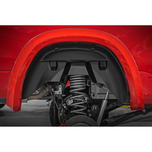 ROUGH COUNTRY Rear Wheel Well Liners | Ram 1500 2WD/4WD (2019-2025) | 4419A