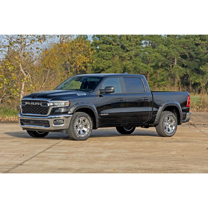 ROUGH COUNTRY | Defender Fender Flares  PSE Silver Zynith  Ram 1500 2WD/4WD (2025-2026) | A-D319205-PSE