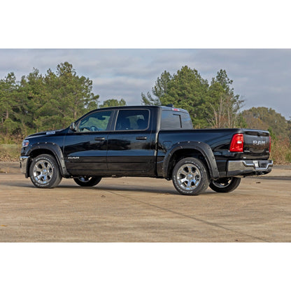 ROUGH COUNTRY | Defender Fender Flares  PSE Silver Zynith  Ram 1500 2WD/4WD (2025-2026) | A-D319205-PSE