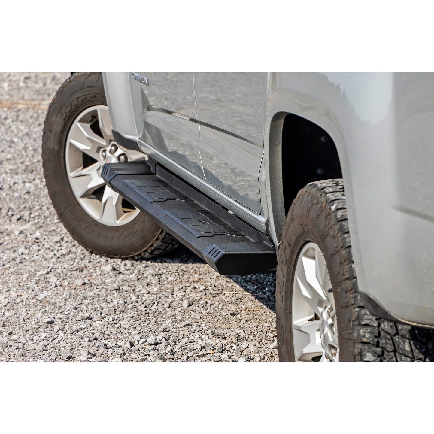 ROUGH COUNTRY | HD2 Aluminum Running Boards  Crew Cab  Chevy/GMC Canyon/Colorado (15-26) | SRB151977A