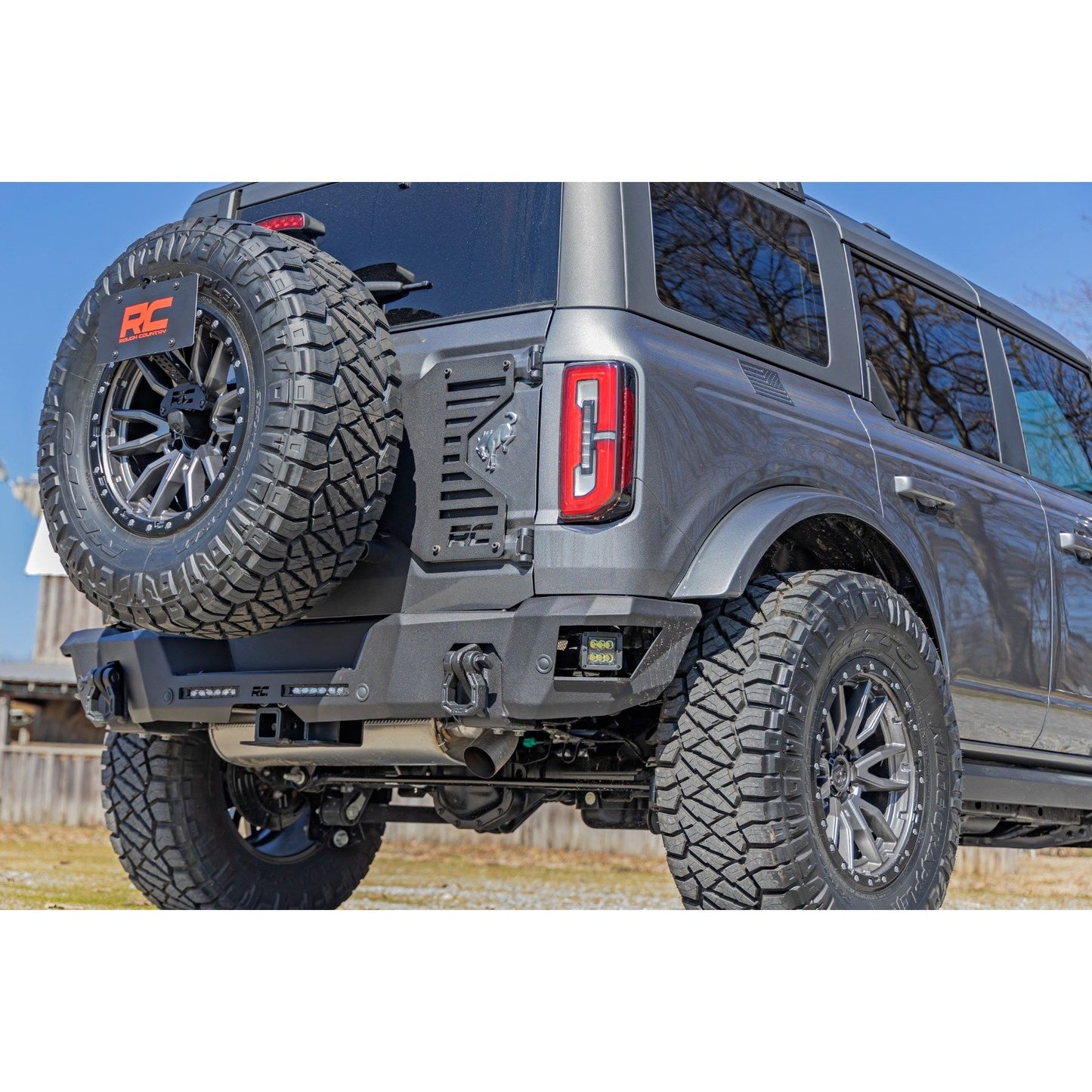 ROUGH COUNTRY License Plate Relocation Bracket | Ford Bronco 4WD (2021-2025) | 51082