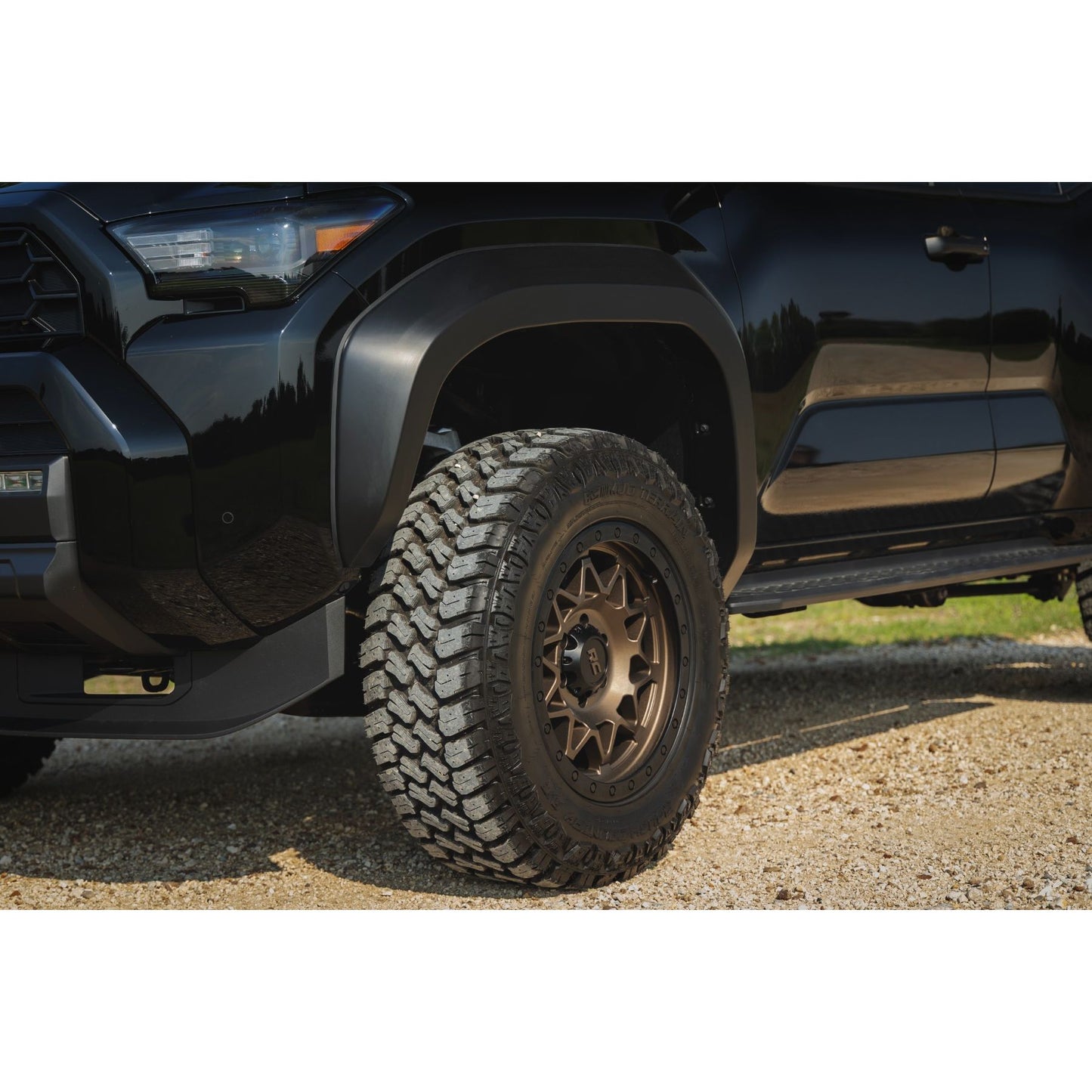 ROUGH COUNTRY | Sport Fender Flares  040 Super White  Toyota 4Runner 2WD/4WD (2025-2026) | S-T12511-040