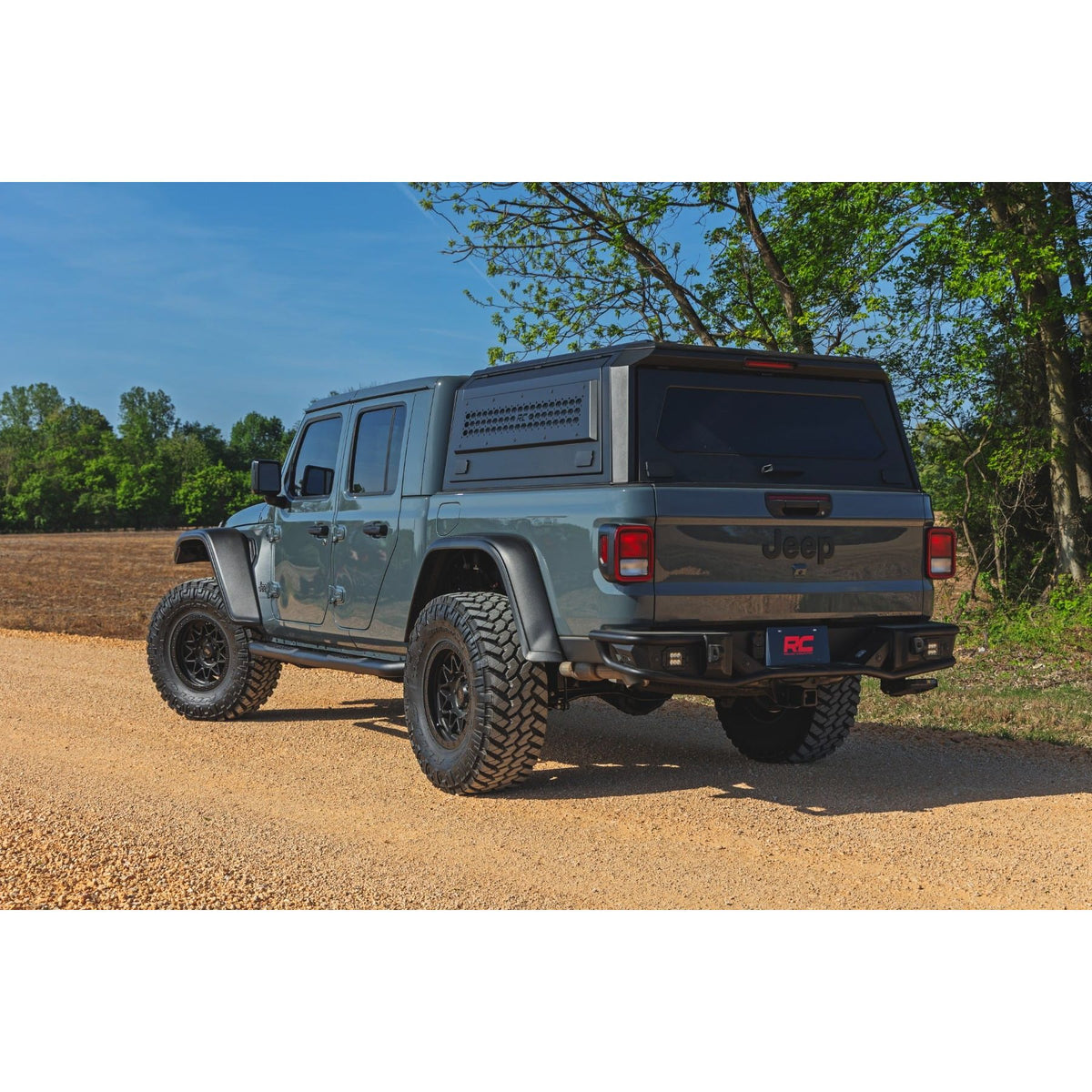 ROUGH COUNTRY RCS43005 43005 Nerf Steps 3-" Tube Jeep Gladiator JT 2020-26
