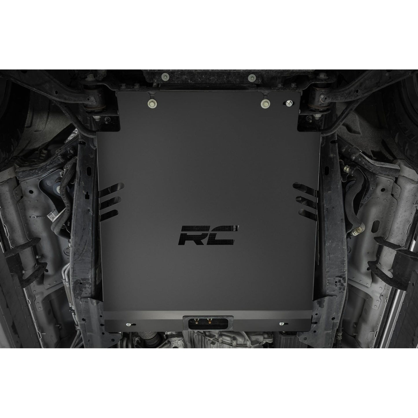 ROUGH COUNTRY | Catalytic Converter Shield  Powerboost  Ford F-150 2WD/4WD (2015-2026) | 53002