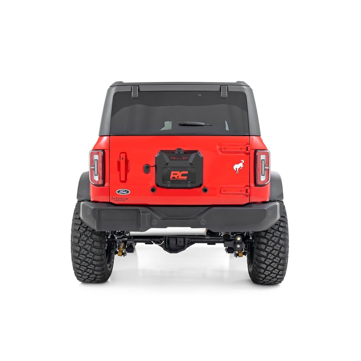 ROUGH COUNTRY Spare Tire Carrier Delete Kit | Ford Bronco 4WD (2021-2025) | 51125