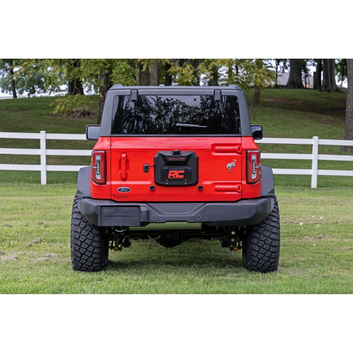 ROUGH COUNTRY Spare Tire Carrier Delete Kit | Ford Bronco 4WD (2021-2025) | 51125
