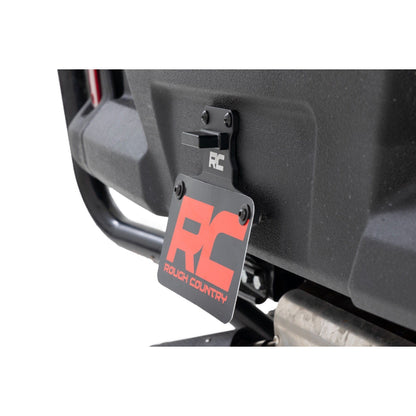 ROUGH COUNTRY Universal License Plate Bracket | LED Lighted | 99058