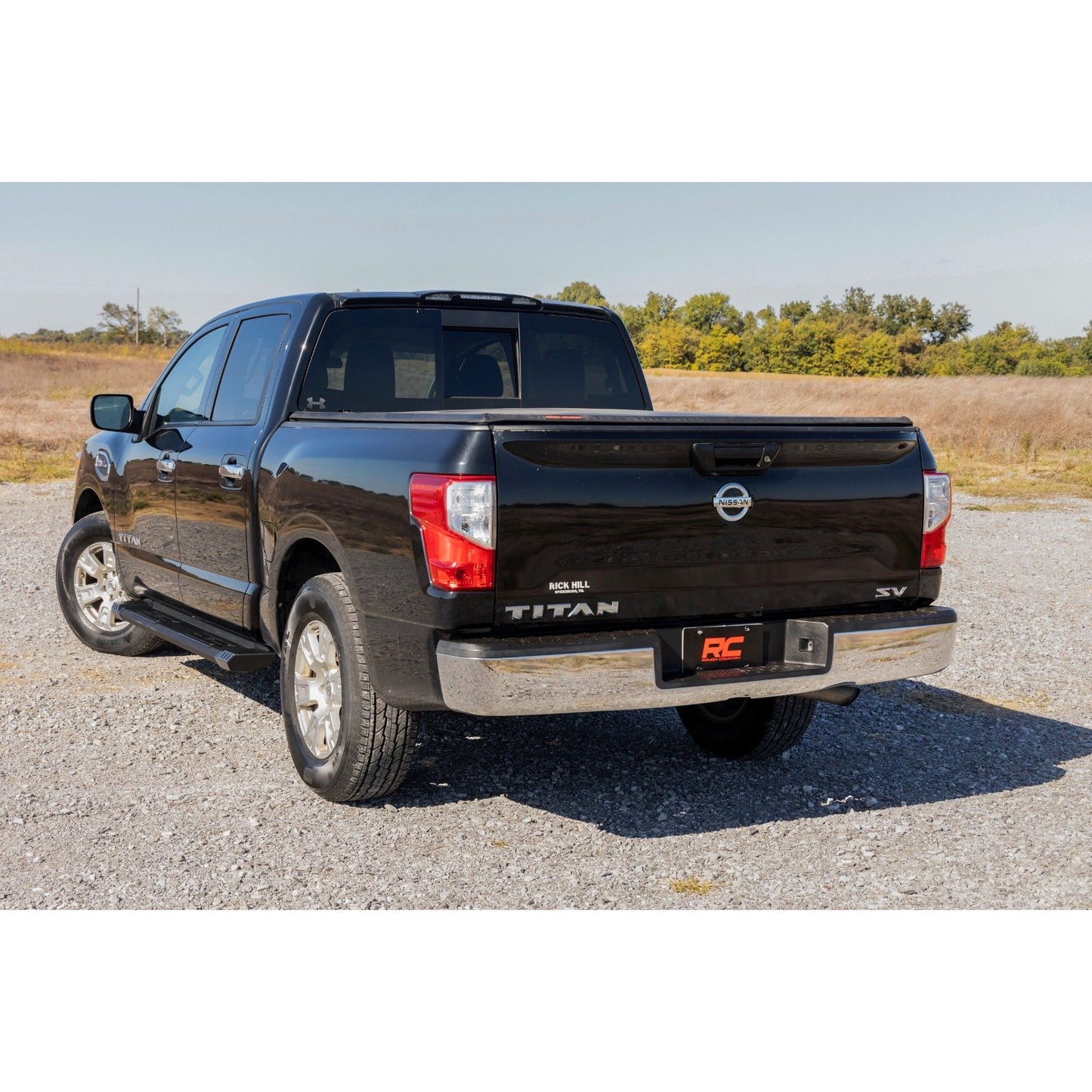 ROUGH COUNTRY HD2 Aluminum Running Boards | Crew Cab | Nissan Titan 2WD/4WD (2004-2024) | SRB041785A