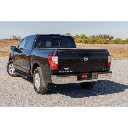 ROUGH COUNTRY HD2 Aluminum Running Boards | Crew Cab | Nissan Titan 2WD/4WD (2004-2024) | SRB041785A
