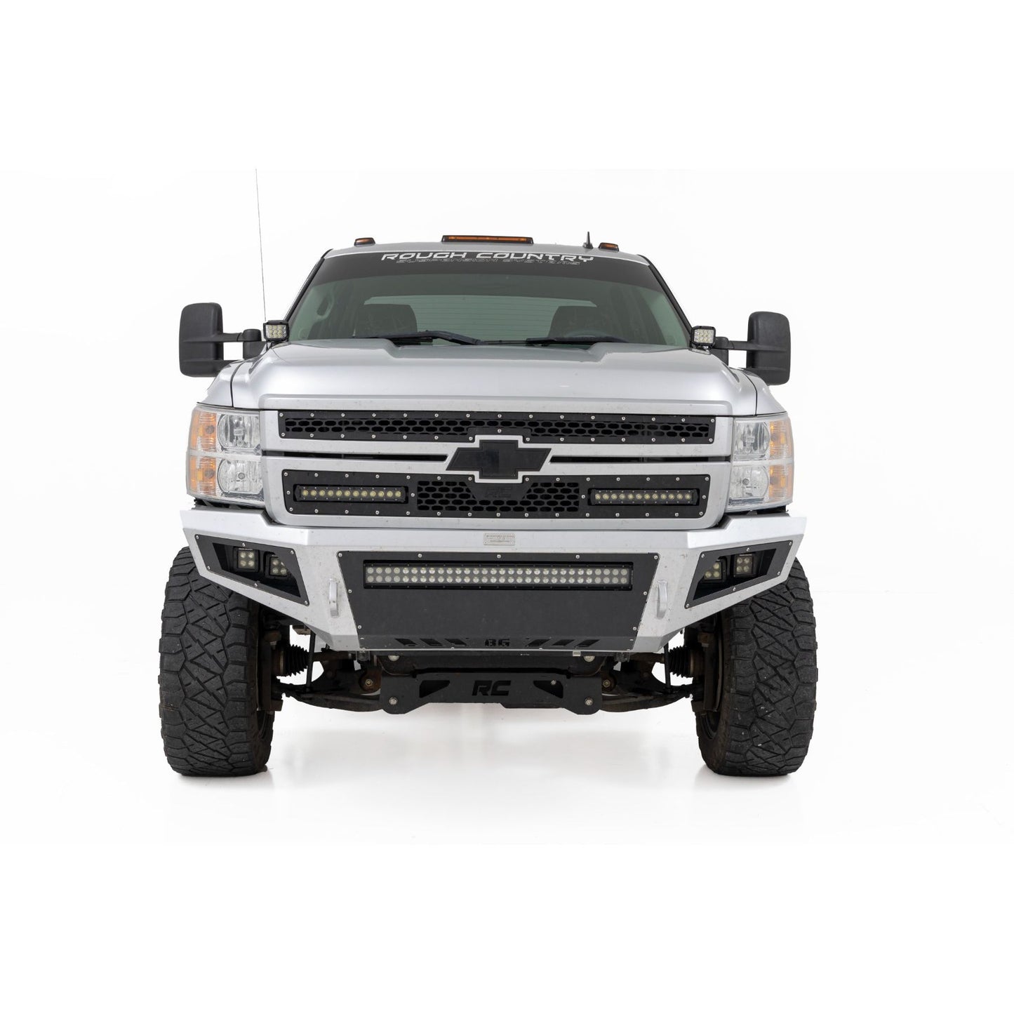 ROUGH COUNTRY LED Light Kit | Ditch | 2" Spectrum Pair | Spot | Chevy 1500 & Chevy/GMC 2500HD/3500HD (07-14) | 82059