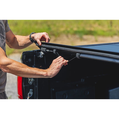 ROUGH COUNTRY Hard Roll Up Bed Cover | 5' Bed | Toyota Tacoma 2WD/4WD (2016-2023) | 50420500