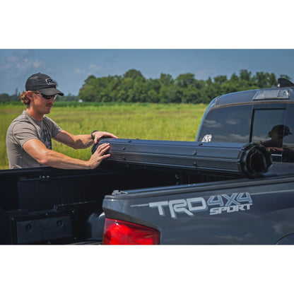 ROUGH COUNTRY Hard Roll Up Bed Cover | 5' Bed | Toyota Tacoma 2WD/4WD (2016-2023) | 50420500