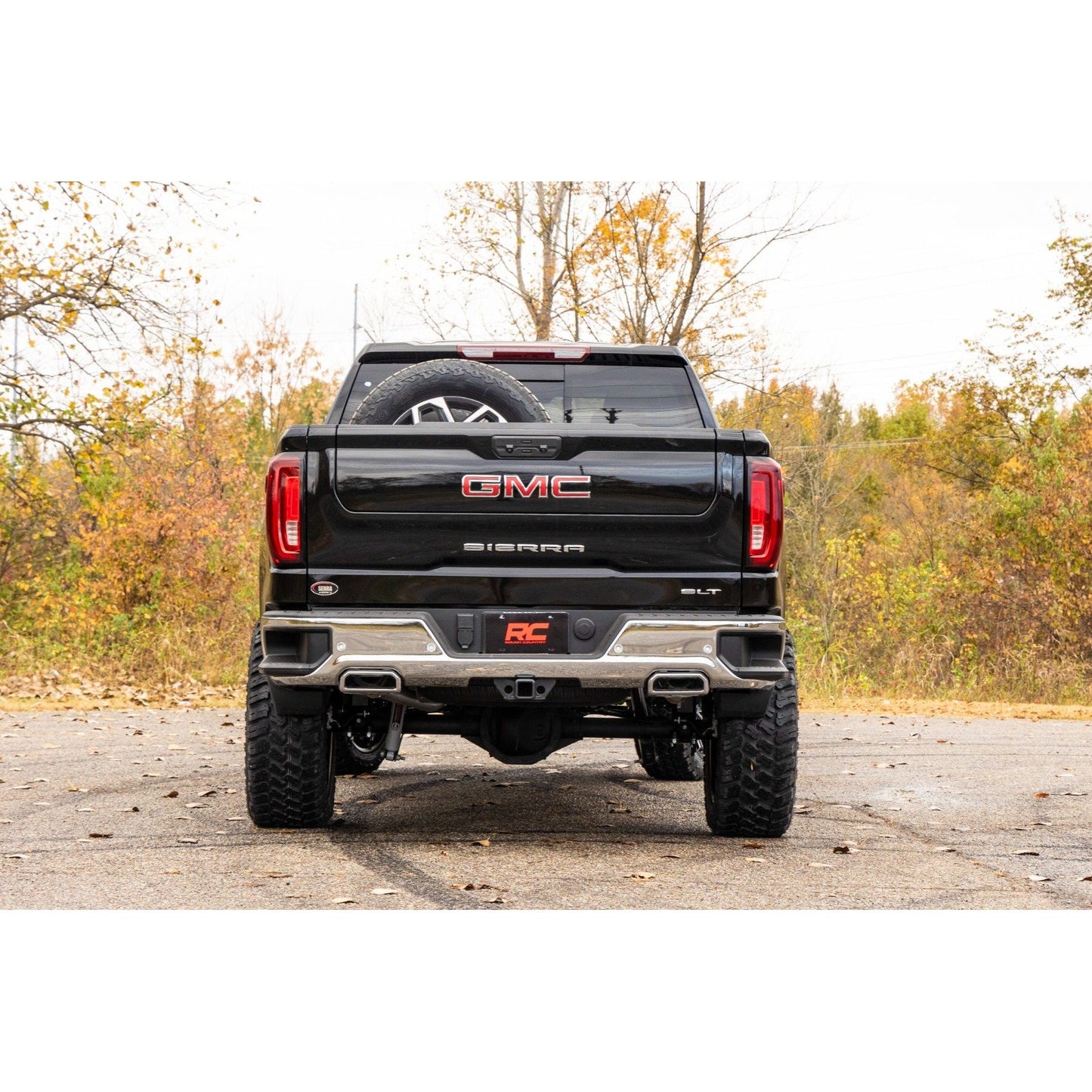 ROUGH COUNTRY | 6 Inch Lift Kit Mono Leaf Rear  N3 Struts  GMC Sierra 1500 2WD/4WD (25-26) | 26632_A