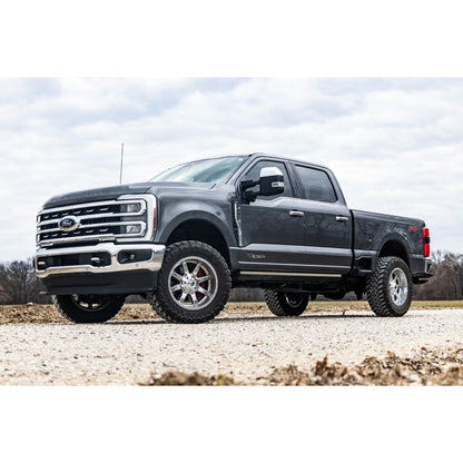 ROUGH COUNTRY | 2 Inch Leveling Kit  Track Bar Bracket  Ford F-250/F-350 Super Duty (17-26) | 51017