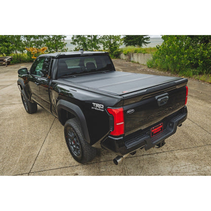 ROUGH COUNTRY Hard Tri-Fold Flip Up Bed Cover | 6' Bed | Toyota Tacoma 2WD/4WD (2024-2025) | 49420650