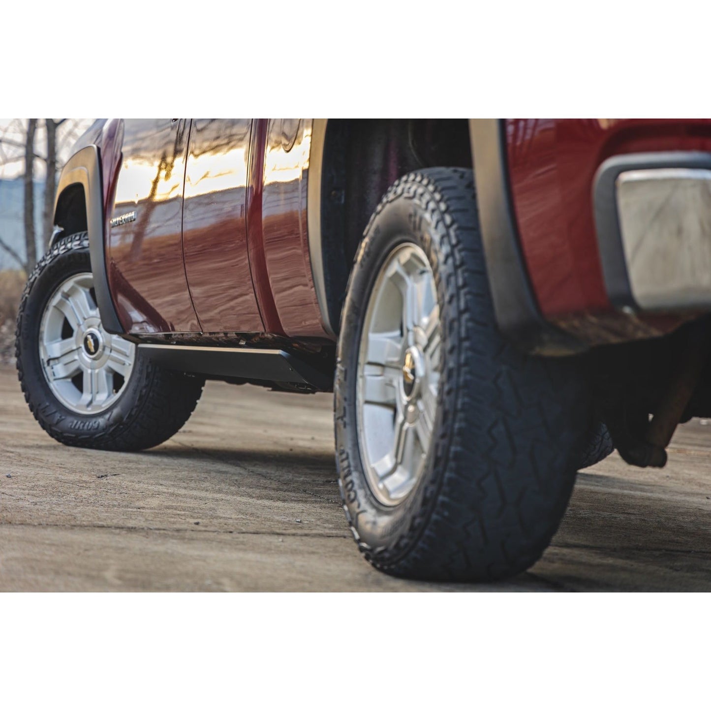 ROUGH COUNTRY | Power Running Boards  HT-Series  Double Cab  Chevy/GMC 1500/2500HD/3500HD (14-18) | ESR51523