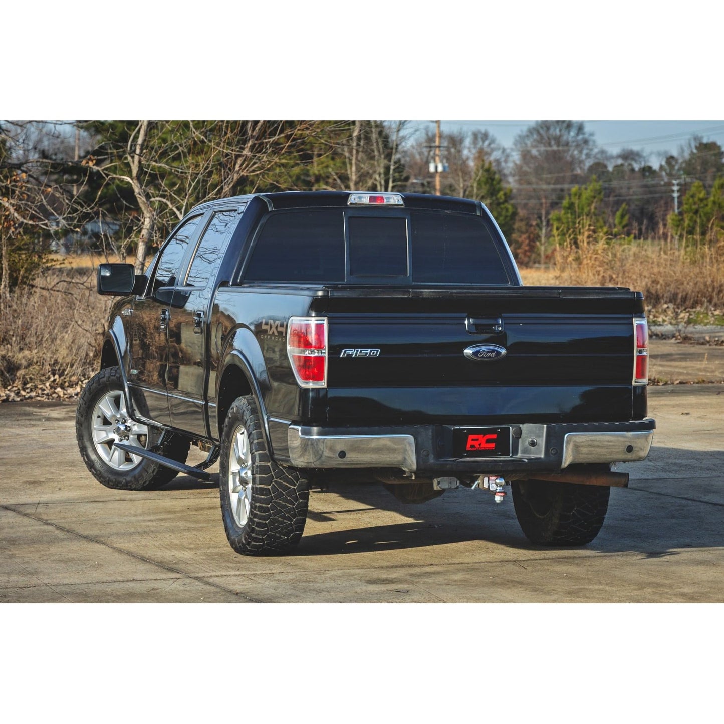 ROUGH COUNTRY | Power Running Boards  Crew Cab  Ford F-150 (2009-2014) | ESR71529
