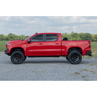 ROUGH COUNTRY Side Window Deflectors | In Channel Rain Guard | Chevy/GMC 1500/2500HD/3500HD (19-26 & Classic) | 811924