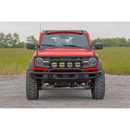 ROUGH COUNTRY Light Bar Mount | OE Modular Steel | Ford Bronco 4WD (2021-2025) | 51135
