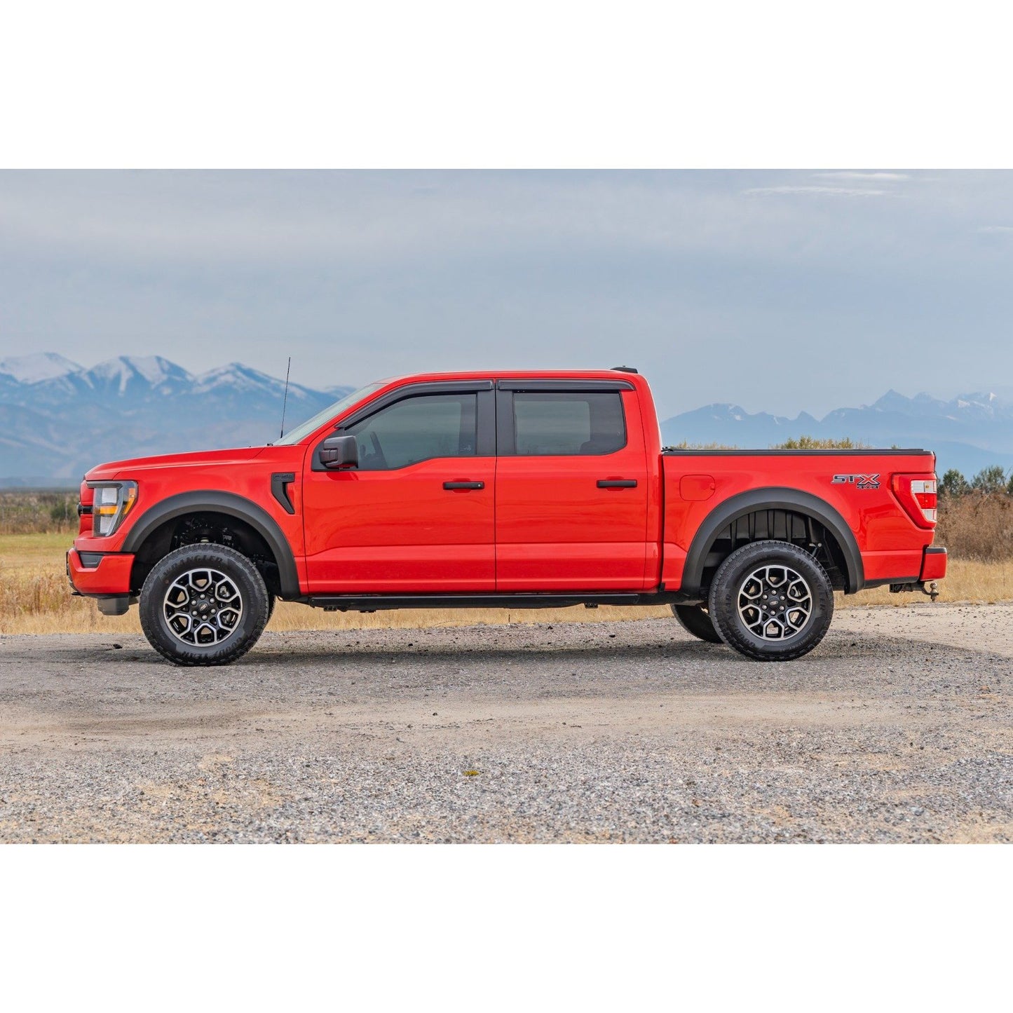 ROUGH COUNTRY Rear Wheel Well Liners | Ford F-150 2WD/4WD (2021-2025) | 4213A