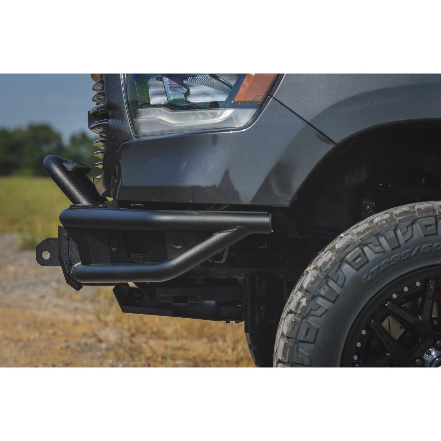 ROUGH COUNTRY Front Bumper | Tubular | Ram 1500 2WD/4WD (2019-2024) | 51214