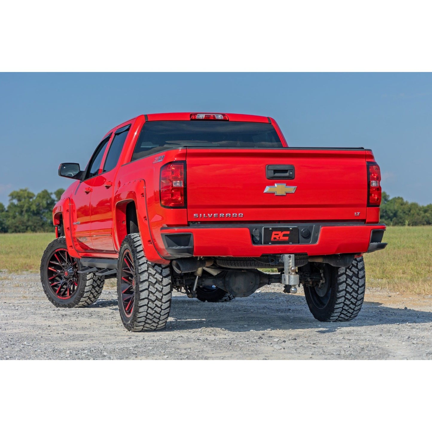 ROUGH COUNTRY SRL2 Adj Aluminum Step | Crew Cab | Chevy/GMC 1500/2500HD/3500HD (07-18 & Classic) | 11018