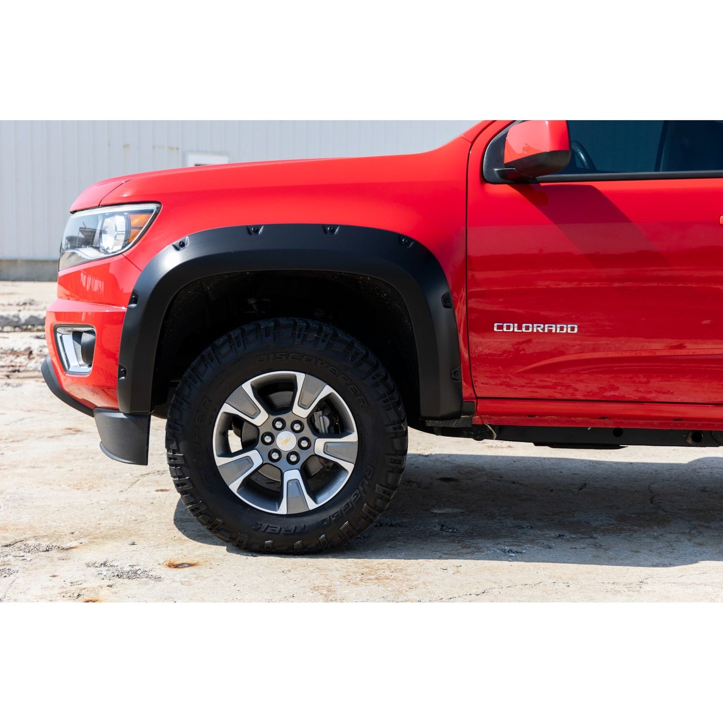 ROUGH COUNTRY Pocket Fender Flares | GBA Gloss Black | Chevy Colorado 2WD/4WD (2015-2022) | F-C11511A-GBA