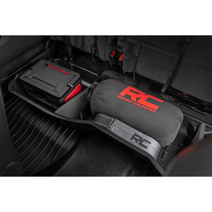 ROUGH COUNTRY Under Seat Storage | Crew Cab | Chevy/GMC 1500/2500HD/3500HD 2WD/4WD | RC09031A