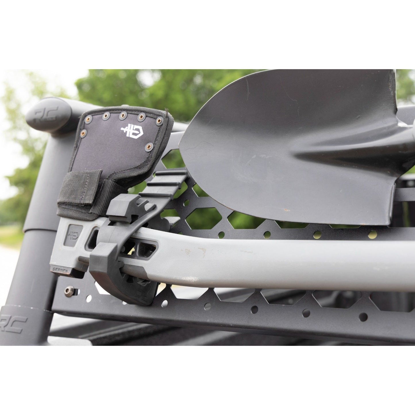 ROUGH COUNTRY Rubber Molle Panel Clamp Kit | Universal | 5/8" - 1 3/8" | 2-Clamps | 99067