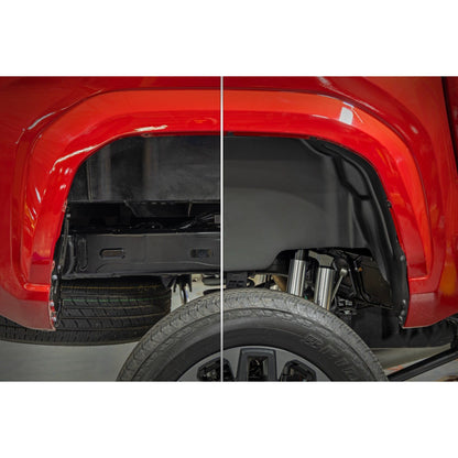 ROUGH COUNTRY Rear Wheel Well Liners | Toyota Tacoma 2WD/4WD (2024-2025) | 4521A
