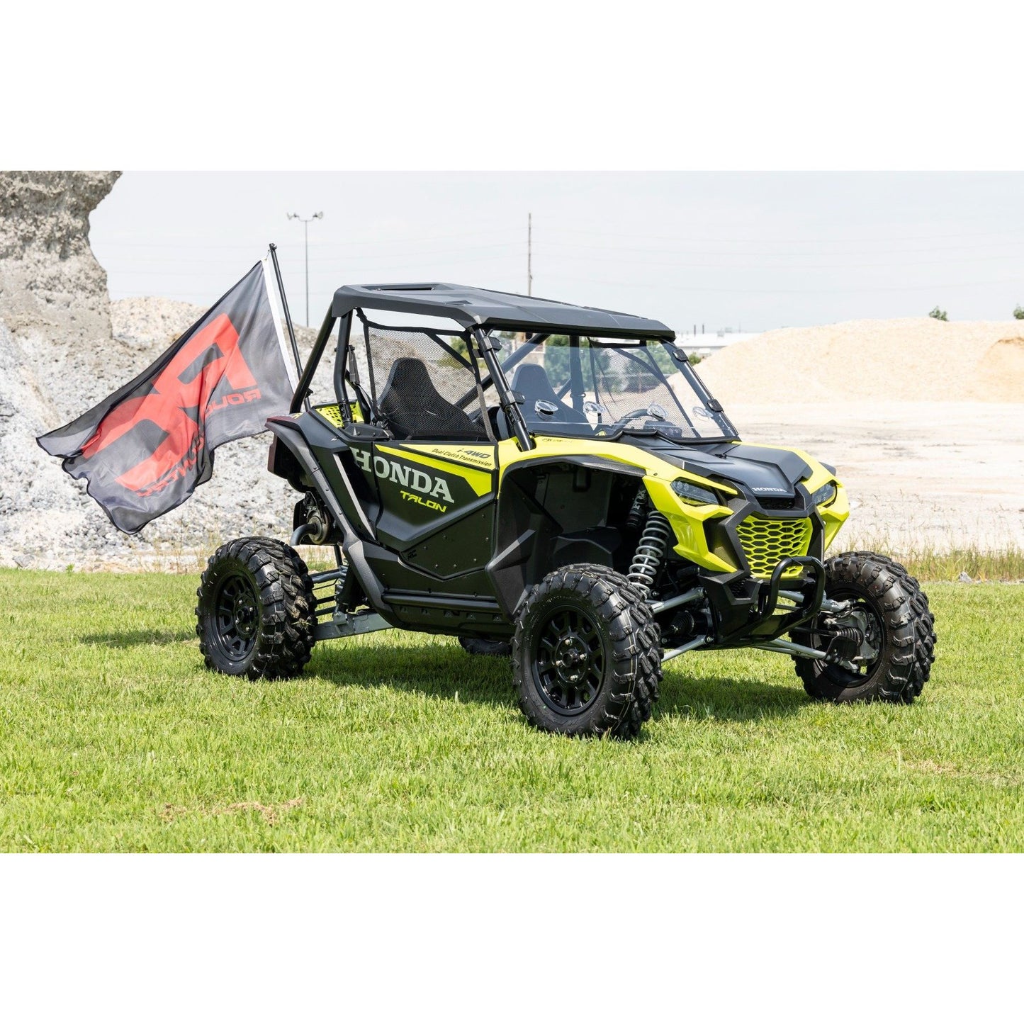 ROUGH COUNTRY Flag Pole Holder | Single | 2 & 2.5" Inch Hitch | w/ Flag Pole | 117520