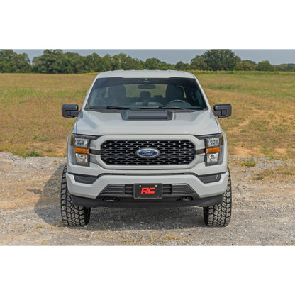 ROUGH COUNTRY Hood Scoop | HX Antimatter Blue | Ford F-150 2WD/4WD (2021-2025) | HS30010-HX