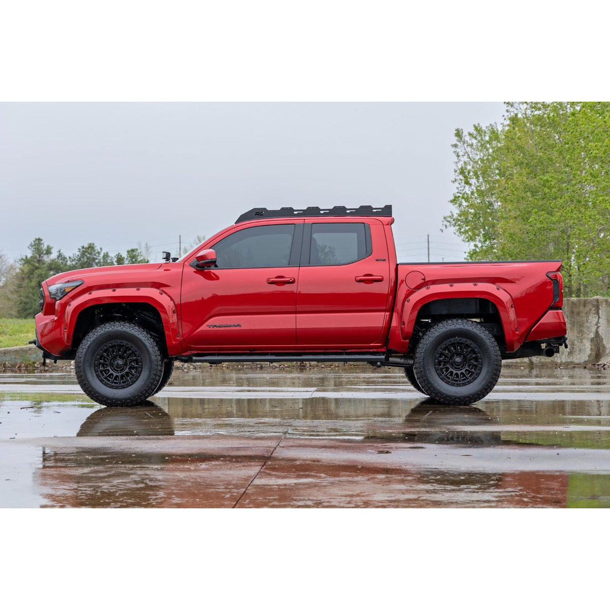 ROUGH COUNTRY RCS41013A 41013A BA2 Running Boards Side Toyota Tacoma 24-26