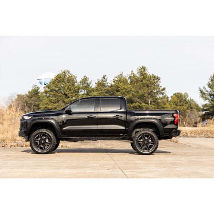 ROUGH COUNTRY | Pocket Fender Flares  GAL Reef Blue  Chevy Colorado 2WD/4WD (2023-2026) | F-C12311-GAL