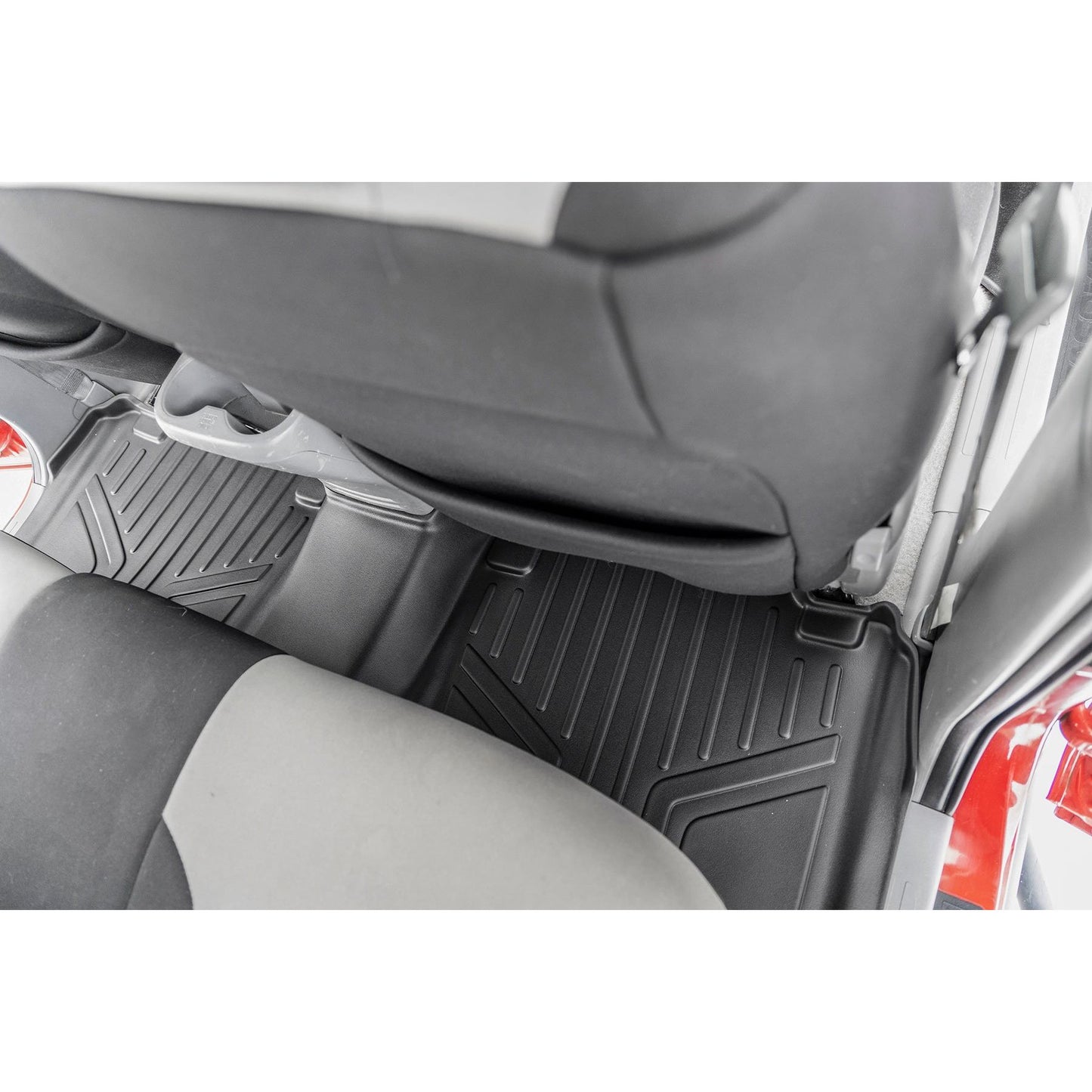 ROUGH COUNTRY Floor Mats | Front and Rear | Double Cab | Toyota Tacoma 2WD/4WD (2005-2011) | M-75113