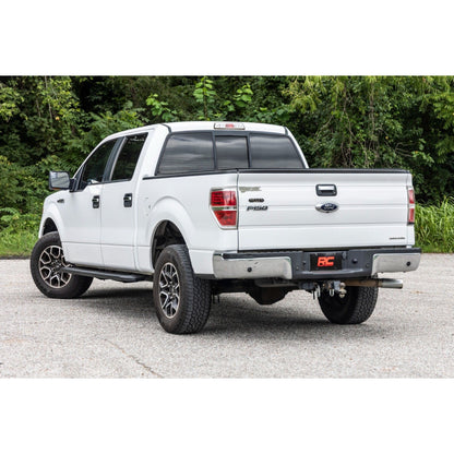 ROUGH COUNTRY RPT2 Running Board | Crew Cab | Black | Ford F-150 2WD/4WD (2009-2014) | 44010