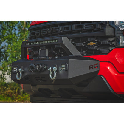 ROUGH COUNTRY EXO Winch Mount Kit | Chevy Silverado 1500 2WD/4WD (2019-2026) | 10814