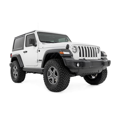 ROUGH COUNTRY Power Running Boards | Dual Electric Motor | 2 Door | Jeep Wrangler JL (18-25) | PSR61030